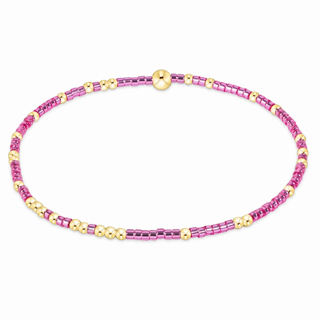 Enewton Hope Unwritten Bracelet in Pink Metallic