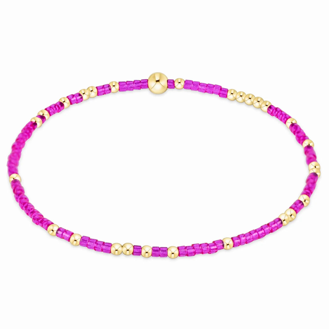 Enewton Hope Unwritten Bracelet in Fuchsia