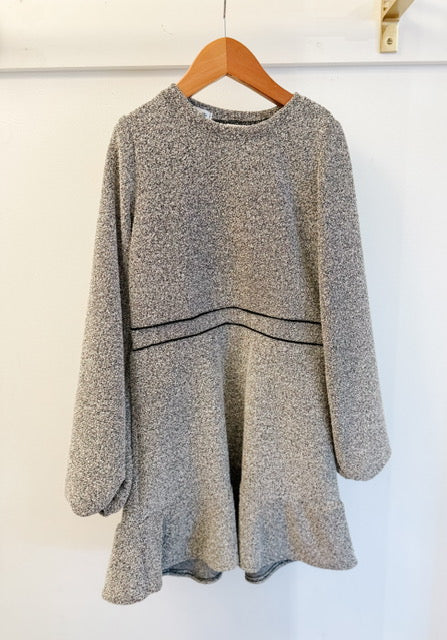 Area Code Jessica Beige & Black Dress