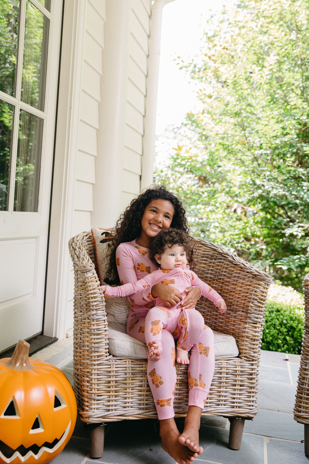 Two Piece Pajama Set in Little Boo Bear