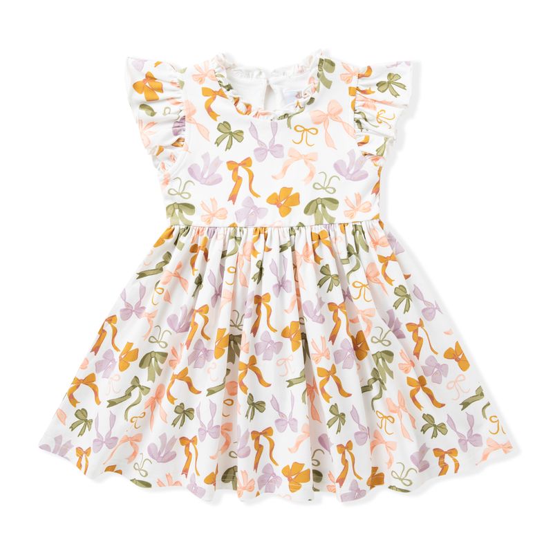 Swoon Clothing Bows Flutter Dress