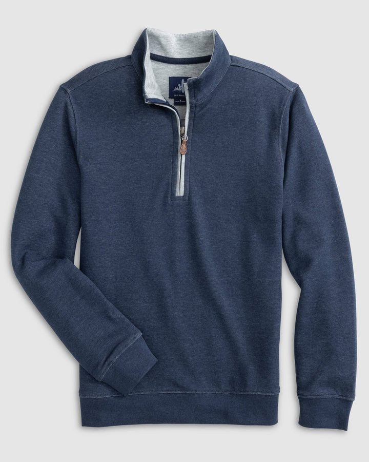Johnnie O Sully Quarter Zip in Midnight Navy