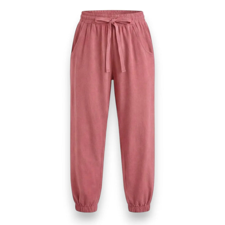 Janie Joggers in Grapefruit
