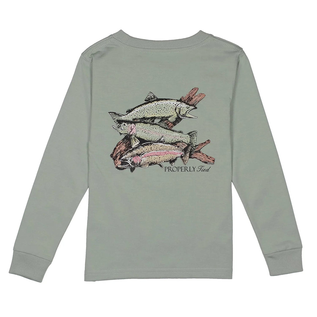 Trout Trio Long Sleeve Tee