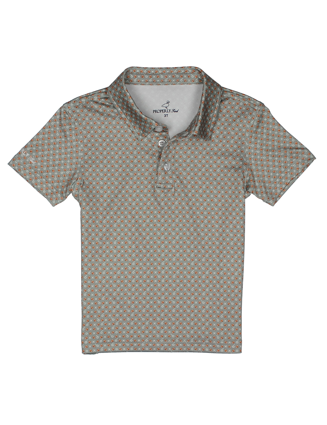 Properly Tied Touchdown Inlet Polo