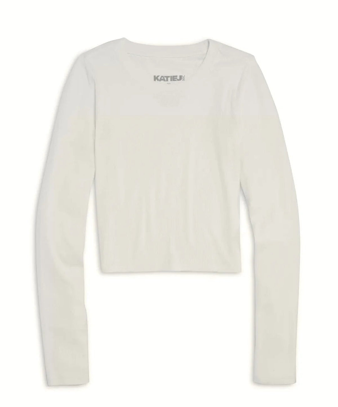Livi Long Sleeve Tee in Vintage White