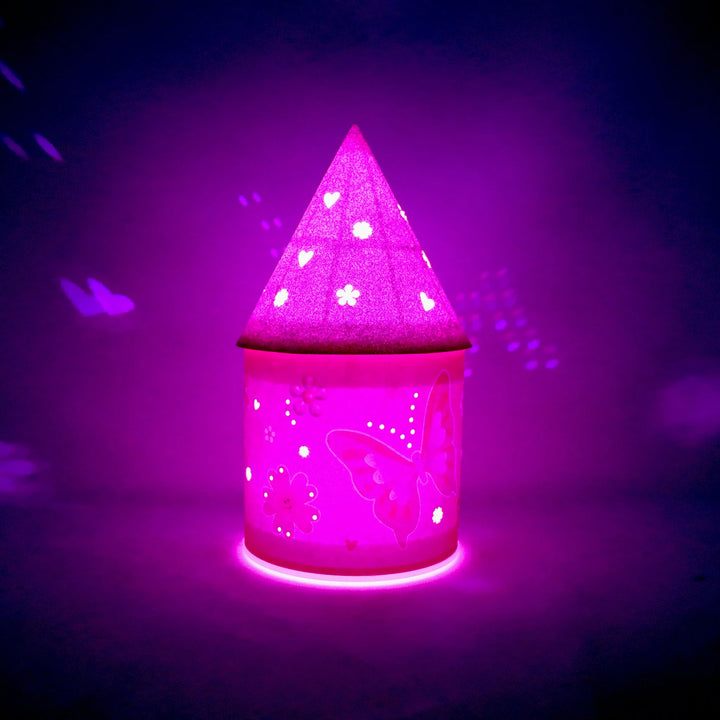 Pink Poppy Color Changing Led Lantern
