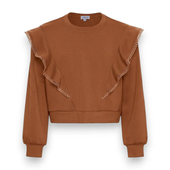 Livvy Sweatshirt in Toffee