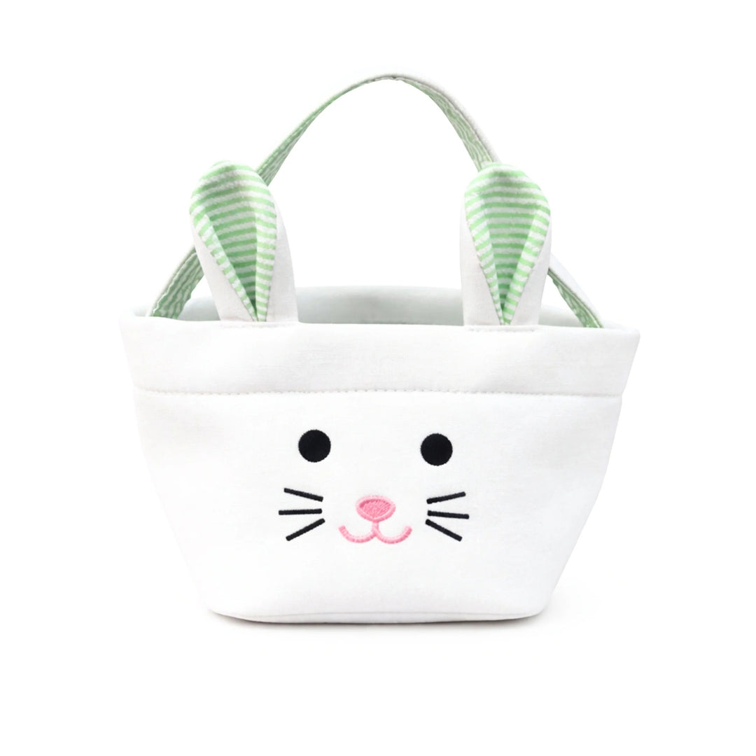 Bits & Bows Bitty Bunny Basket in Green