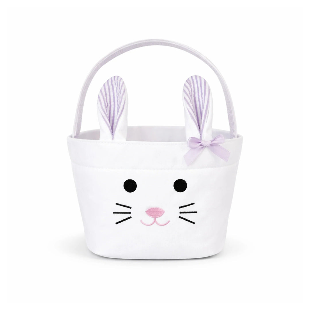 Bits & Bows Bitty Bunny Basket- Lavender