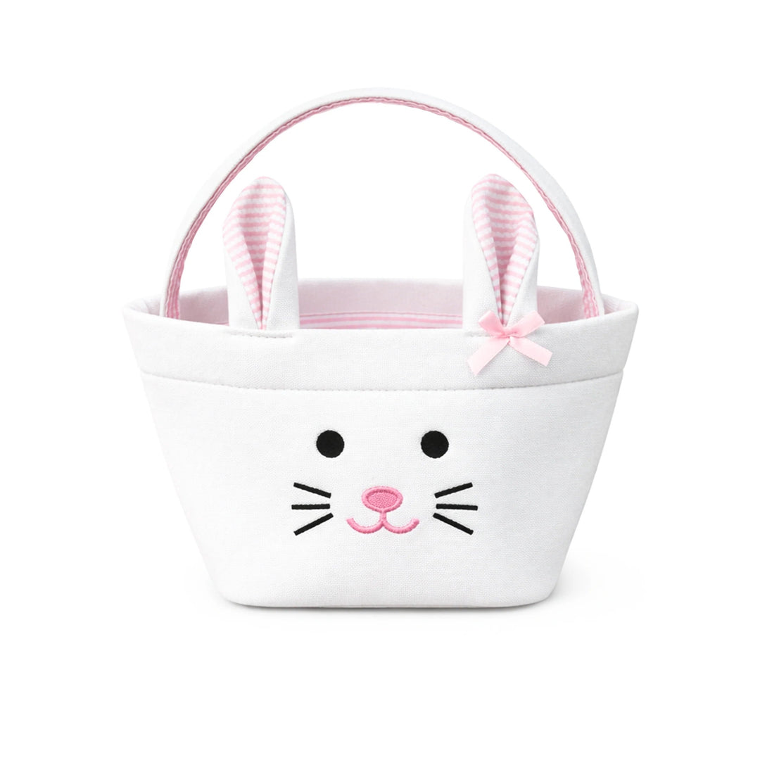 Bits & Bows Bitty Bunny Basket- Pink