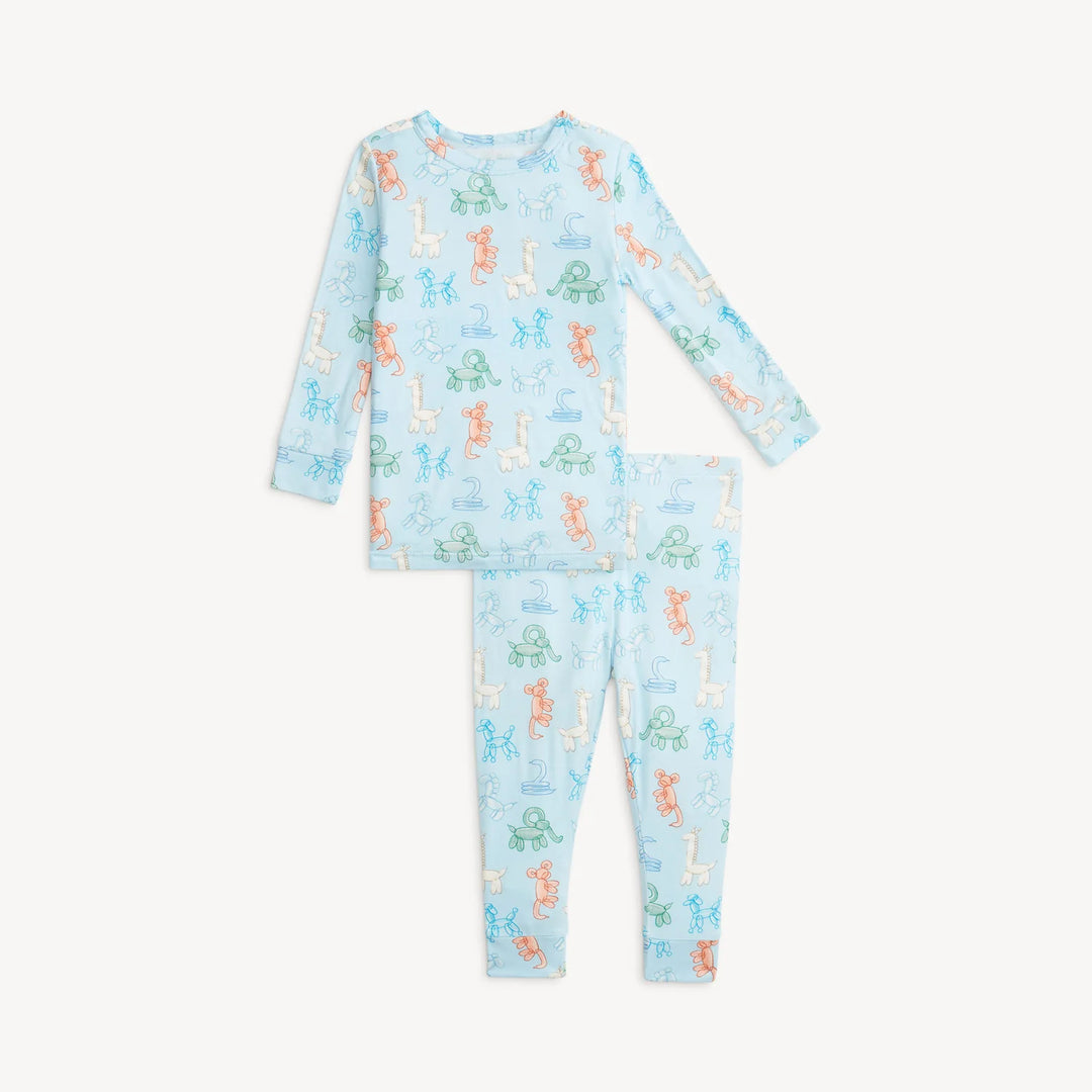 Magnetic Me Blue Party Animal Pajama Set