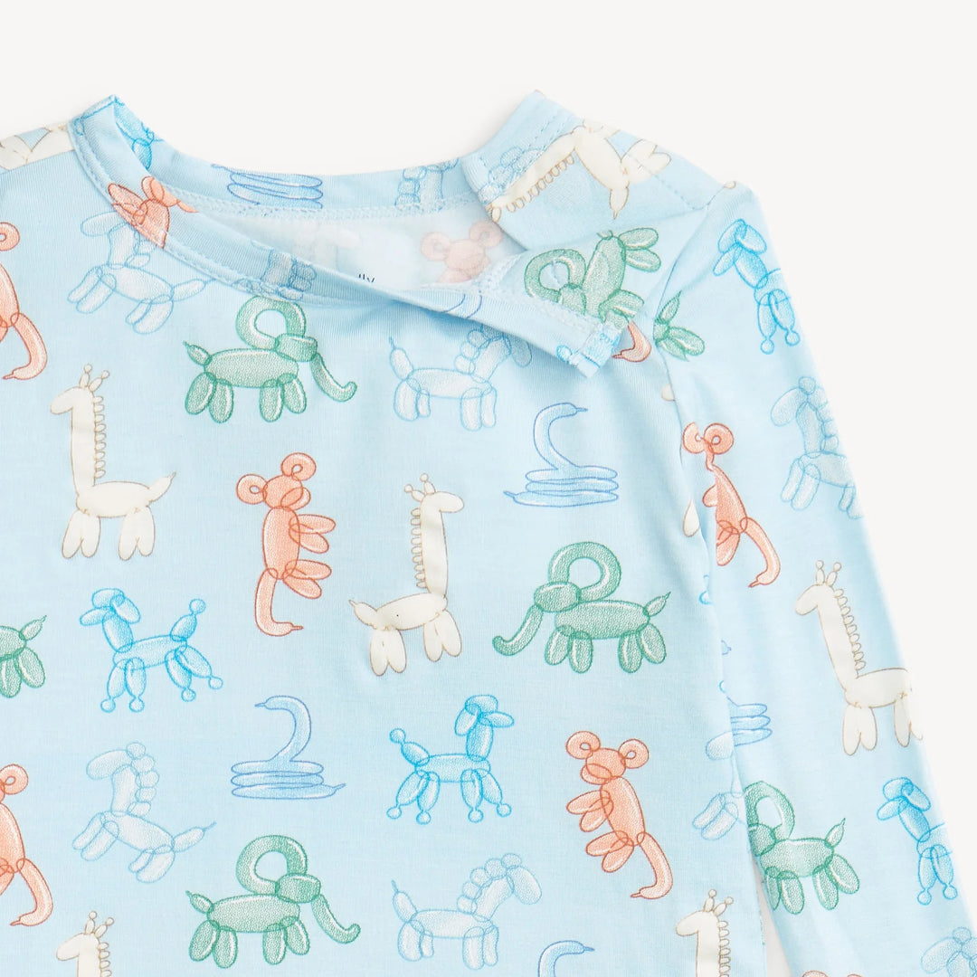 Magnetic Me Blue Party Animal Pajama Set