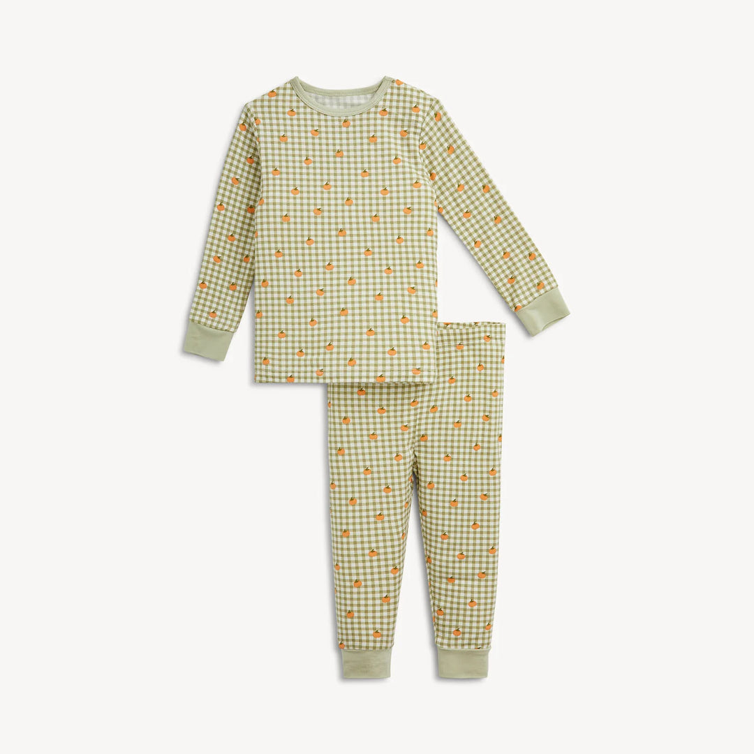 Magnetic Me Pumpkin Plaid Modal Pajama Set
