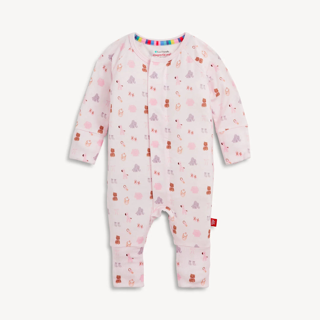 Magnetic Me Nursery Magic Coverall in Pink