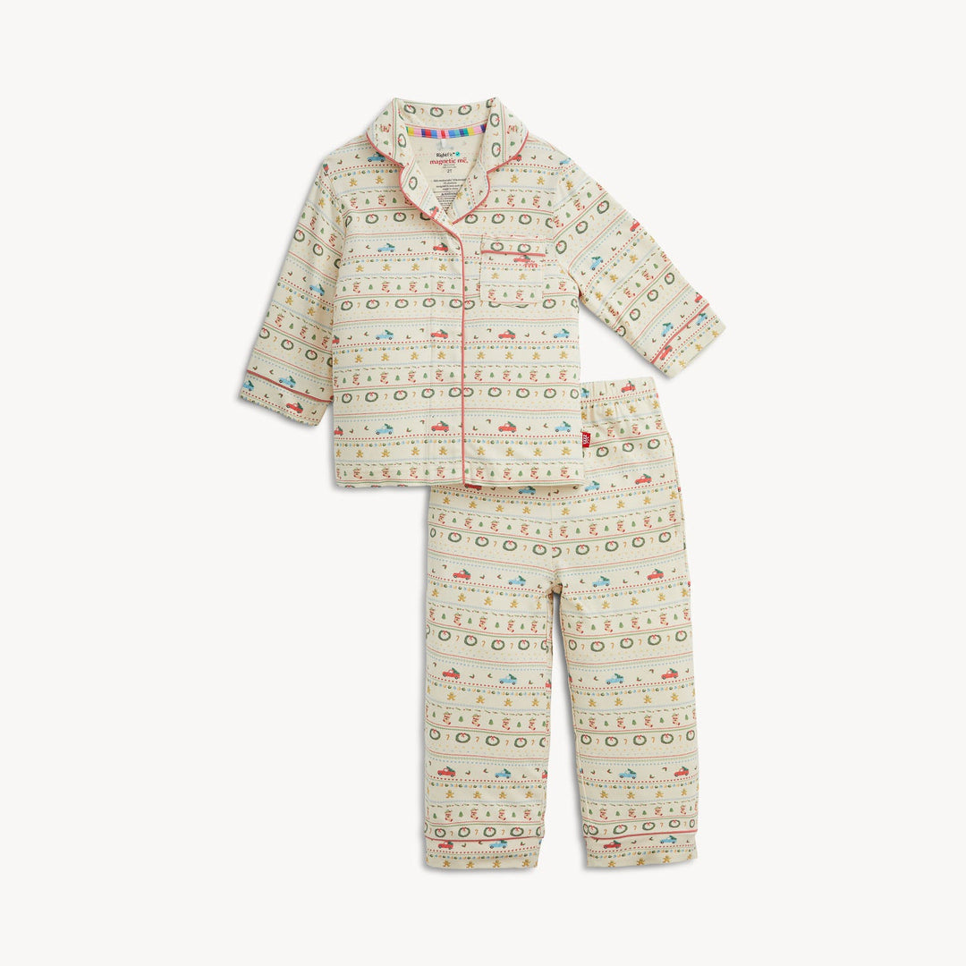 Magnetic Me Traditional Christmas Pajama Set