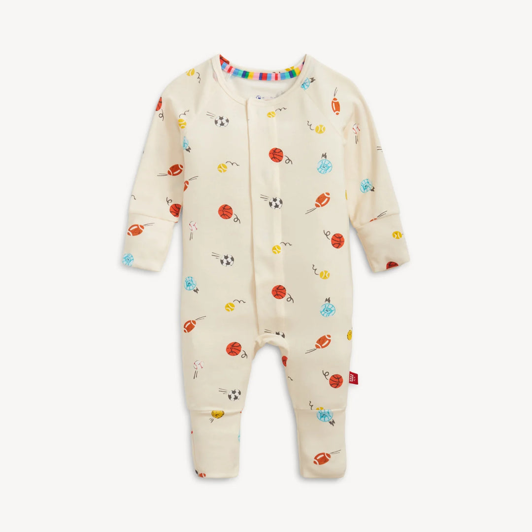 Magnetic Me Little Baller Modal Coverall