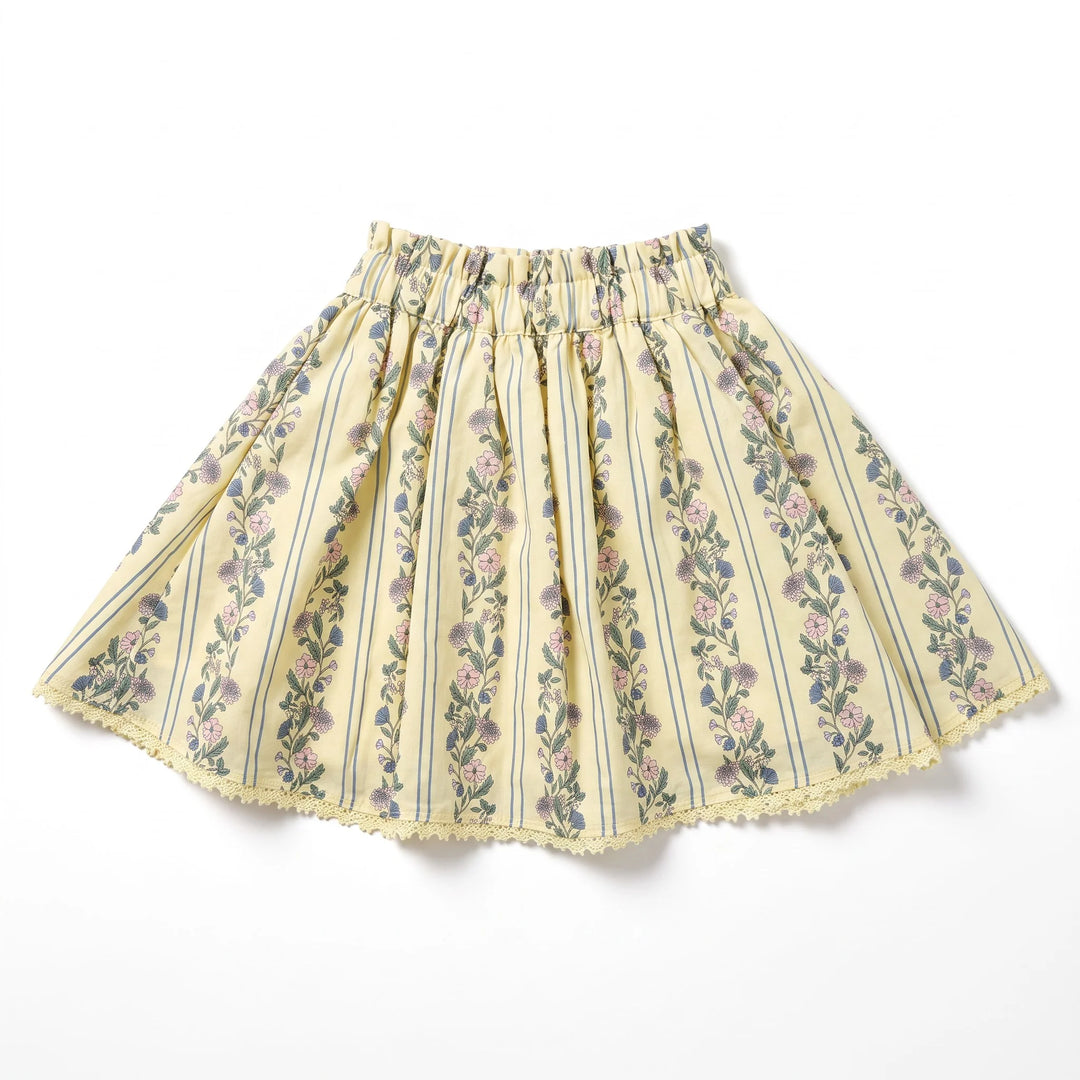 Margo Skirt- Yellow Floral