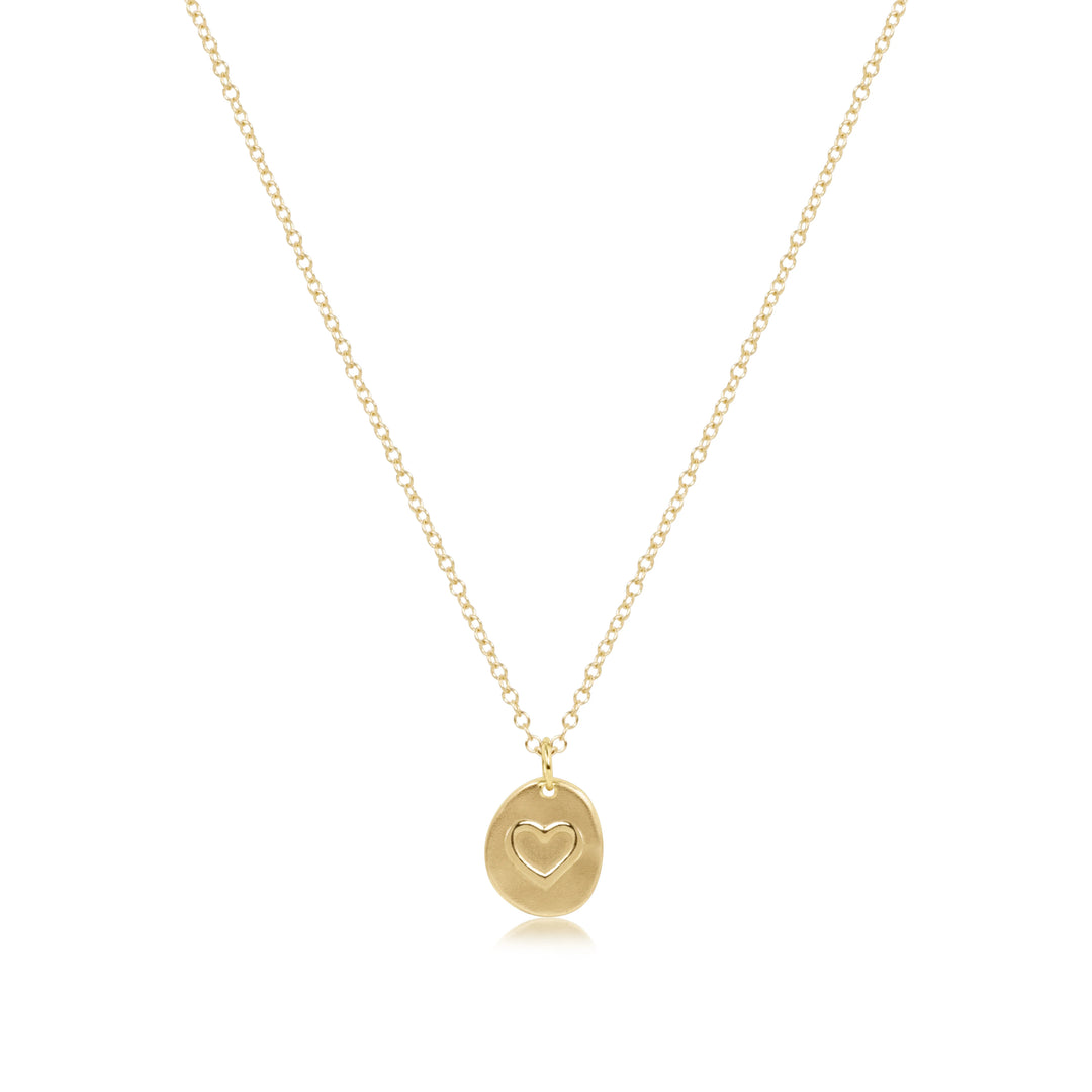 Enewton 16" Inspire Love Charm Necklace