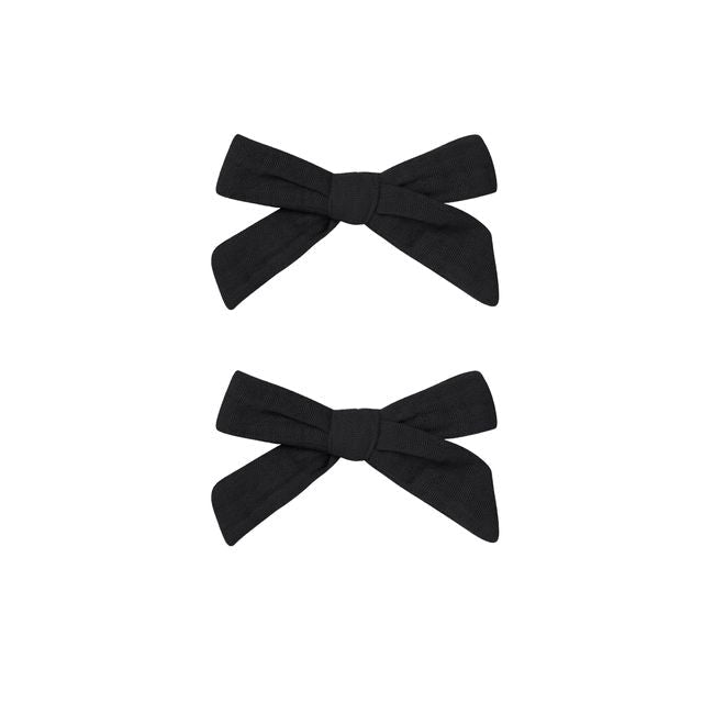 Rylee & Cru Set of 2 Bows in Black