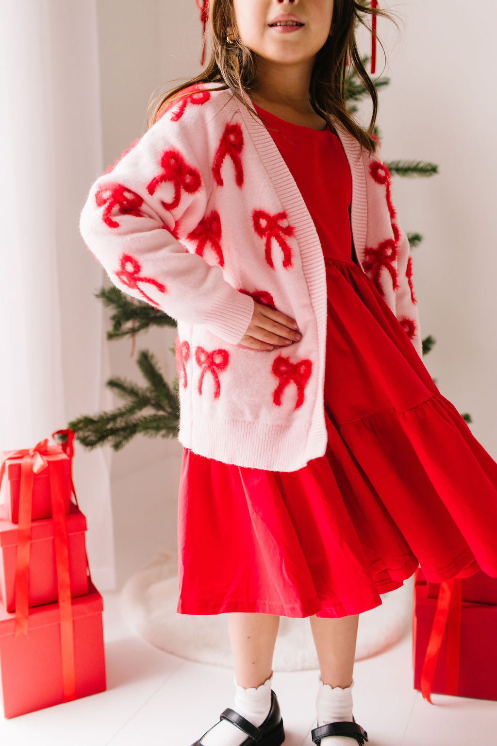 Ollie Jay Bow Knit Cardigan