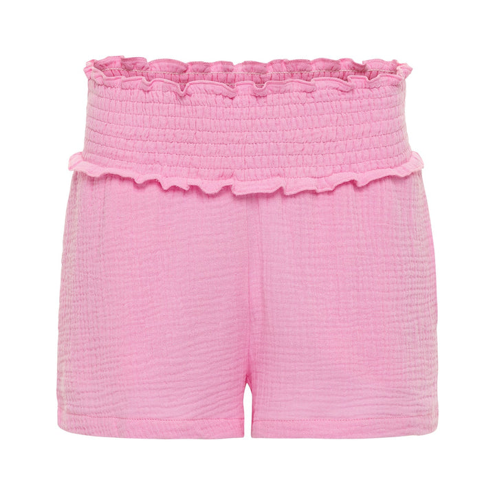 Pleat Sadie Short in Party Pink