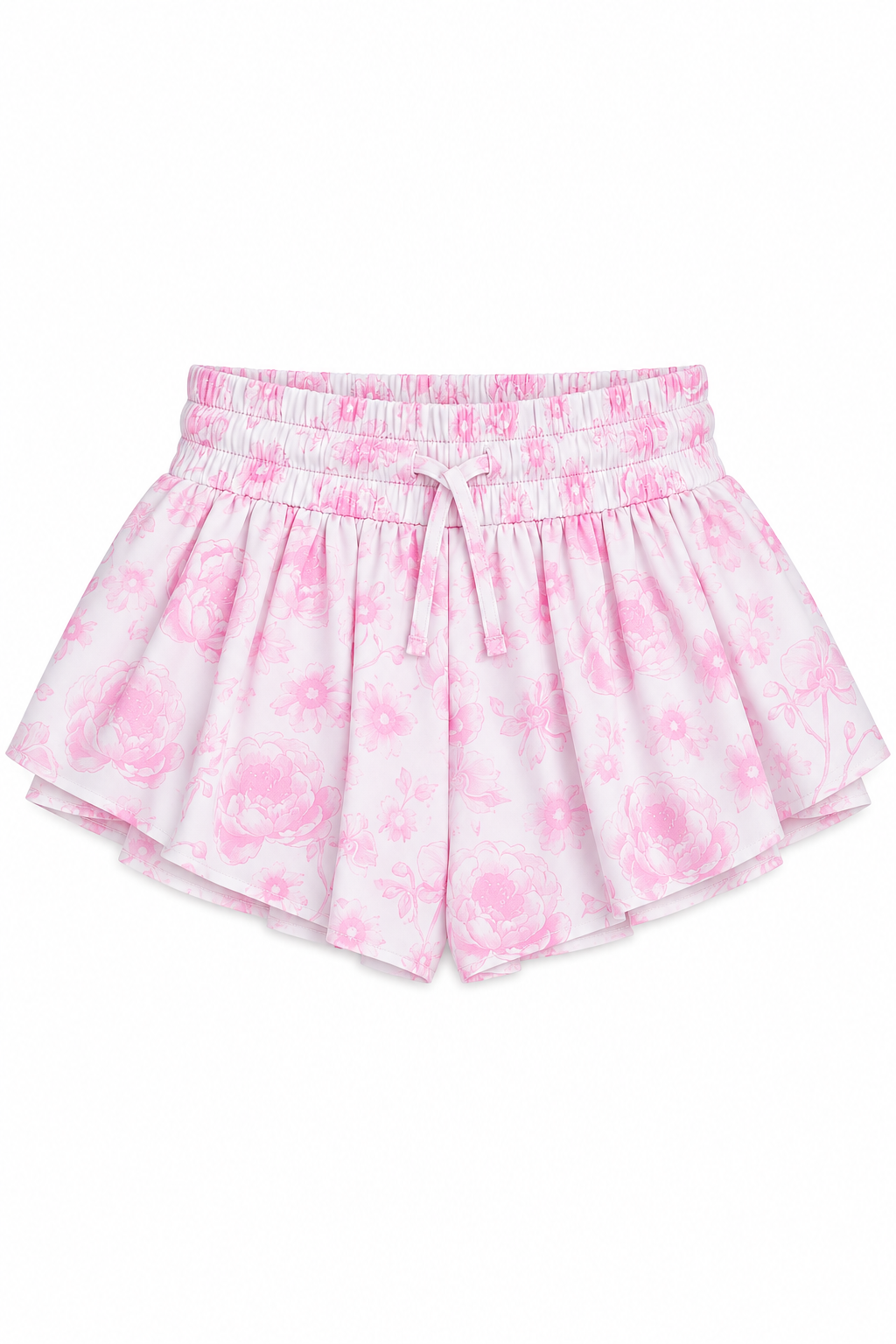 Pretty Pink Toile Butterfly Shorts