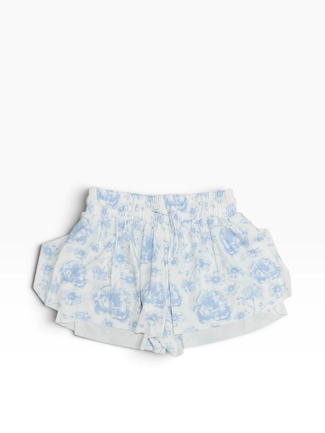Beautiful Blue Toile Butterfly Shorts