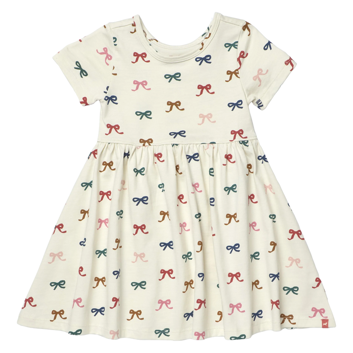 Pink Chicken Sunny Dress in Tiny Bows