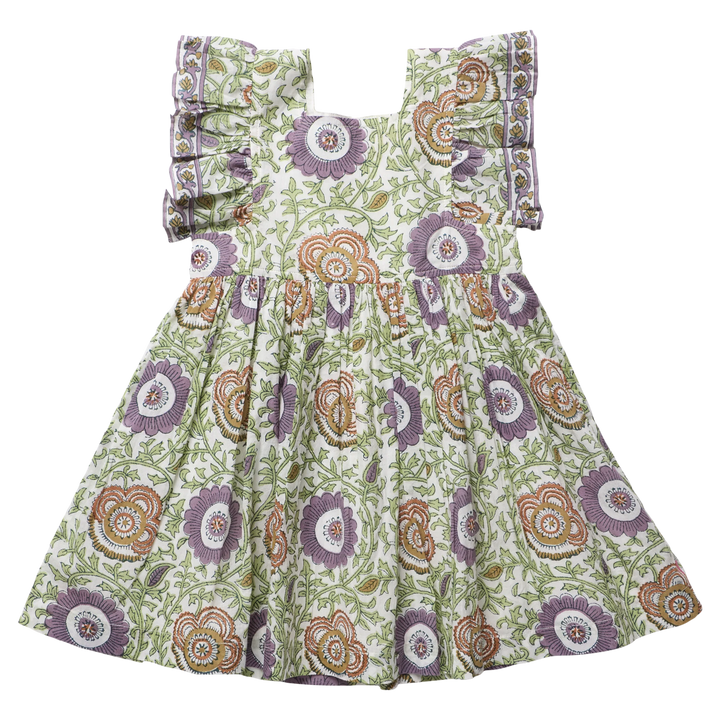 Pink Chicken Elsie Dress in Lilac Lisbon (Size 2-6)