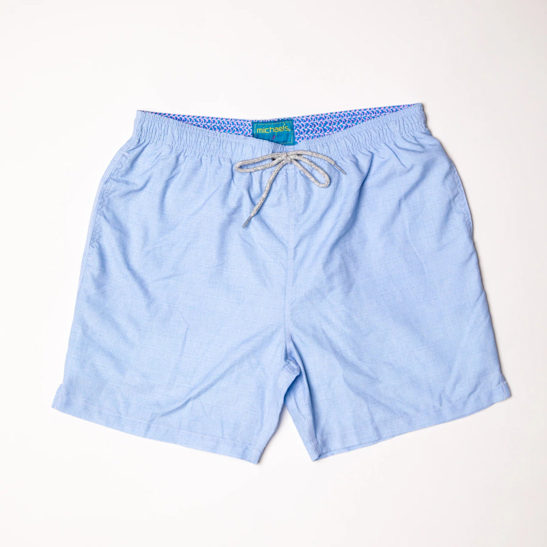 Michael's Swim Trunks in Skyblue