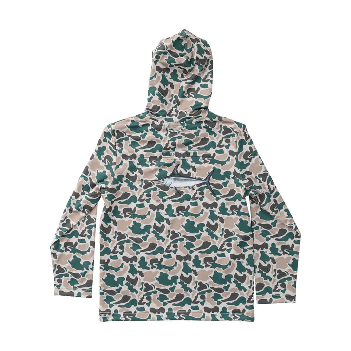Prodoh Performance Camo Long Sleeve Hoodie