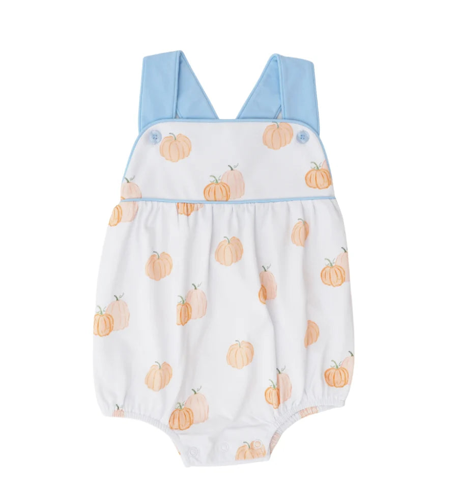 Cypress Row Silas Sunsuit in Pumpkin