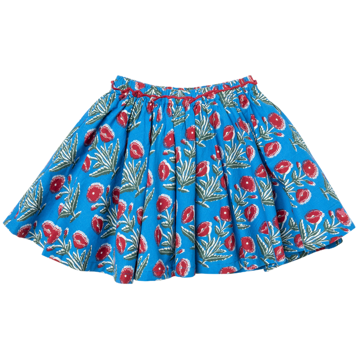 Pink Chicken Gianna Skirt in Blue Dandelion (sizes 4-6)