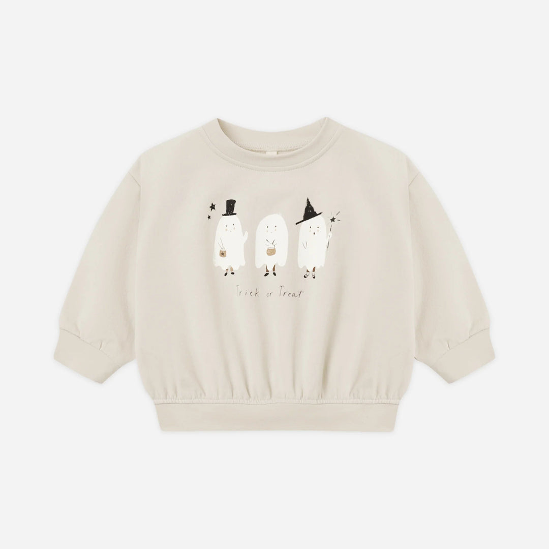 Relaxed Fleece Sweatshirt in Trick or Treat