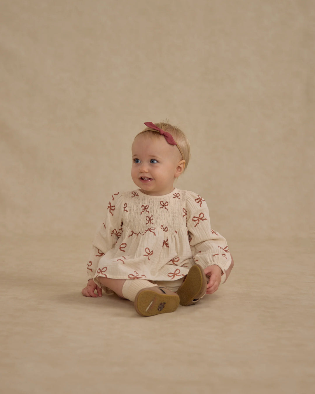 Rylee & Cru Sophia Top + Bloomer Set in Ruby Bows