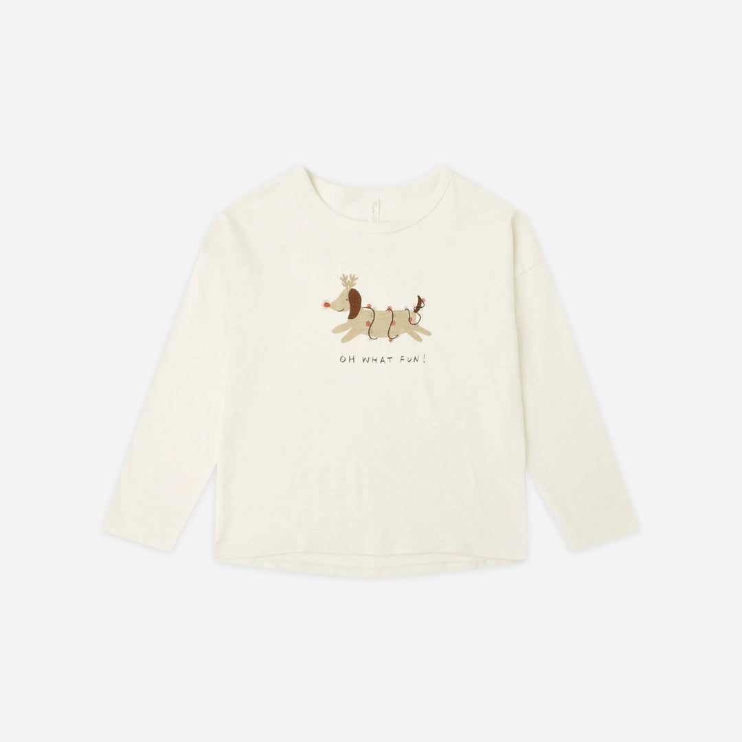 Rylee & Cru Oh What Fun Longsleeve Tee