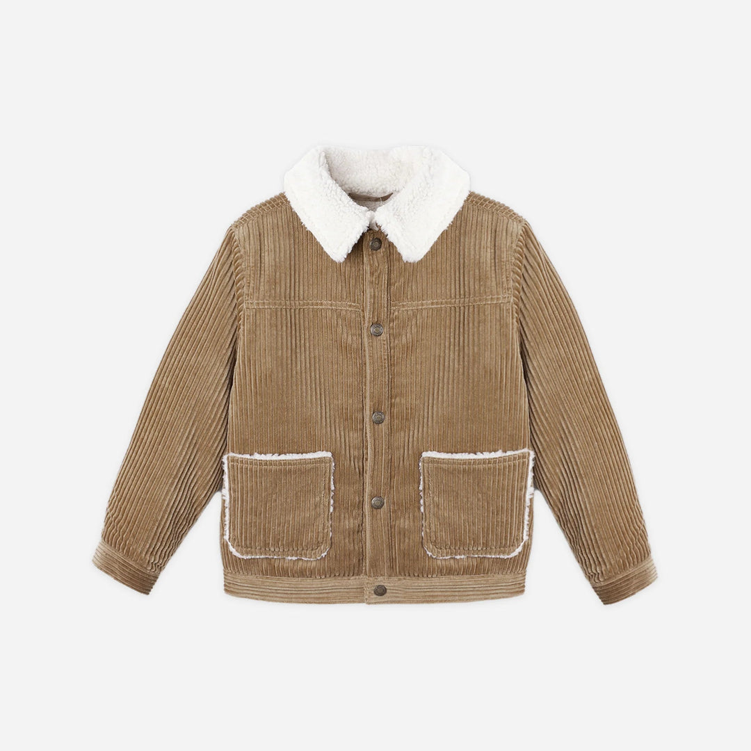 Rylee & Cru Corduroy Jacket in Toffee