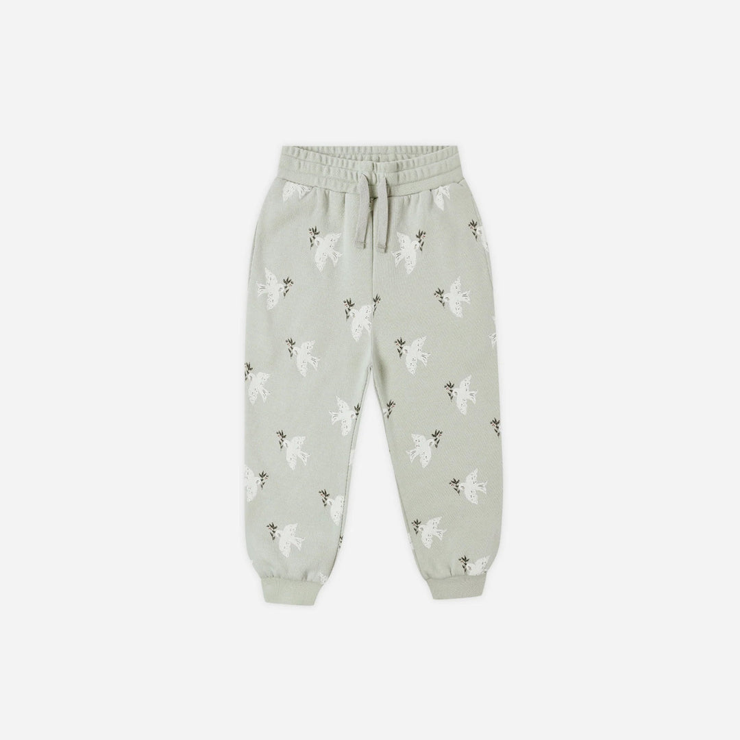 Rylee & Cru Jogger Sweatpant in Doves
