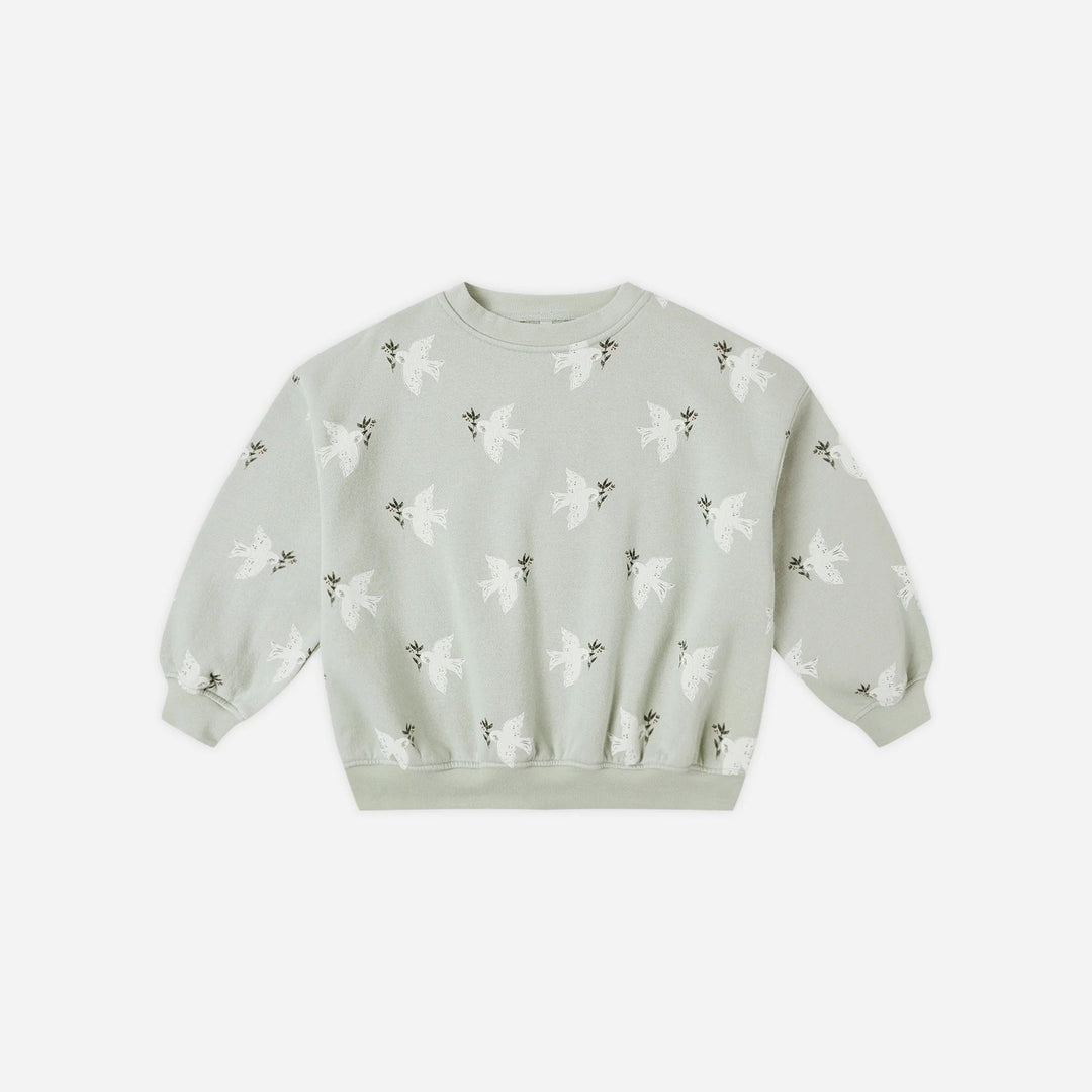 Rylee & Cru Relaxed Sweatshirt in Doves