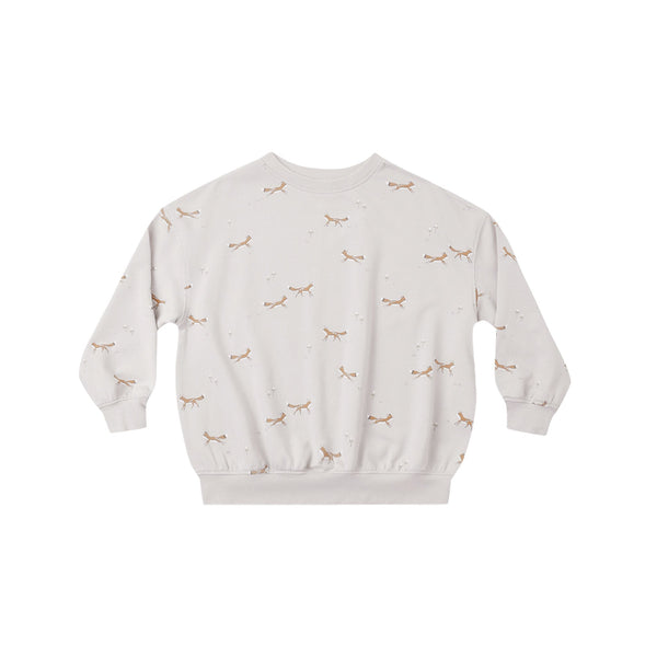 Rylee & Cru Relaxed Sweatshirt- Foxes