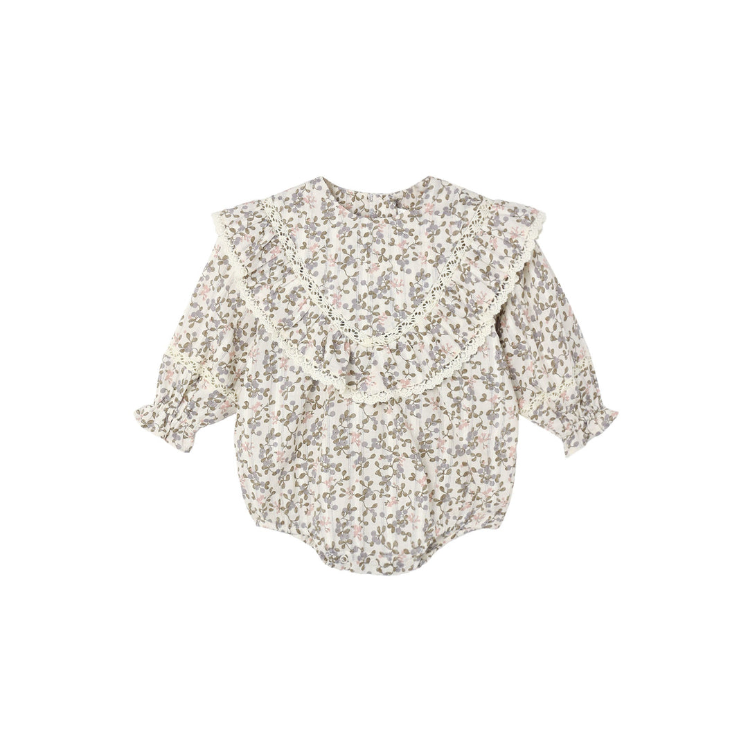Winnie Romper in Winter Garden