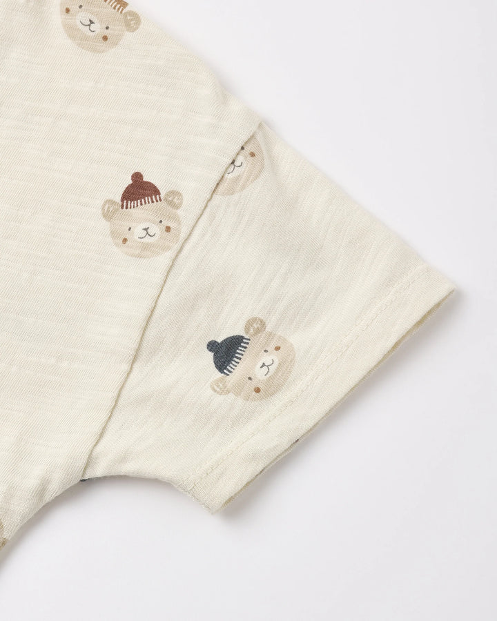 Hayes Jumpsuit in Winter Bears
