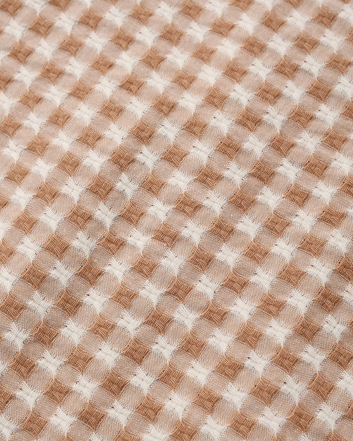 Rylee &amp; Cru Francie Blouse in Fawn Gingham