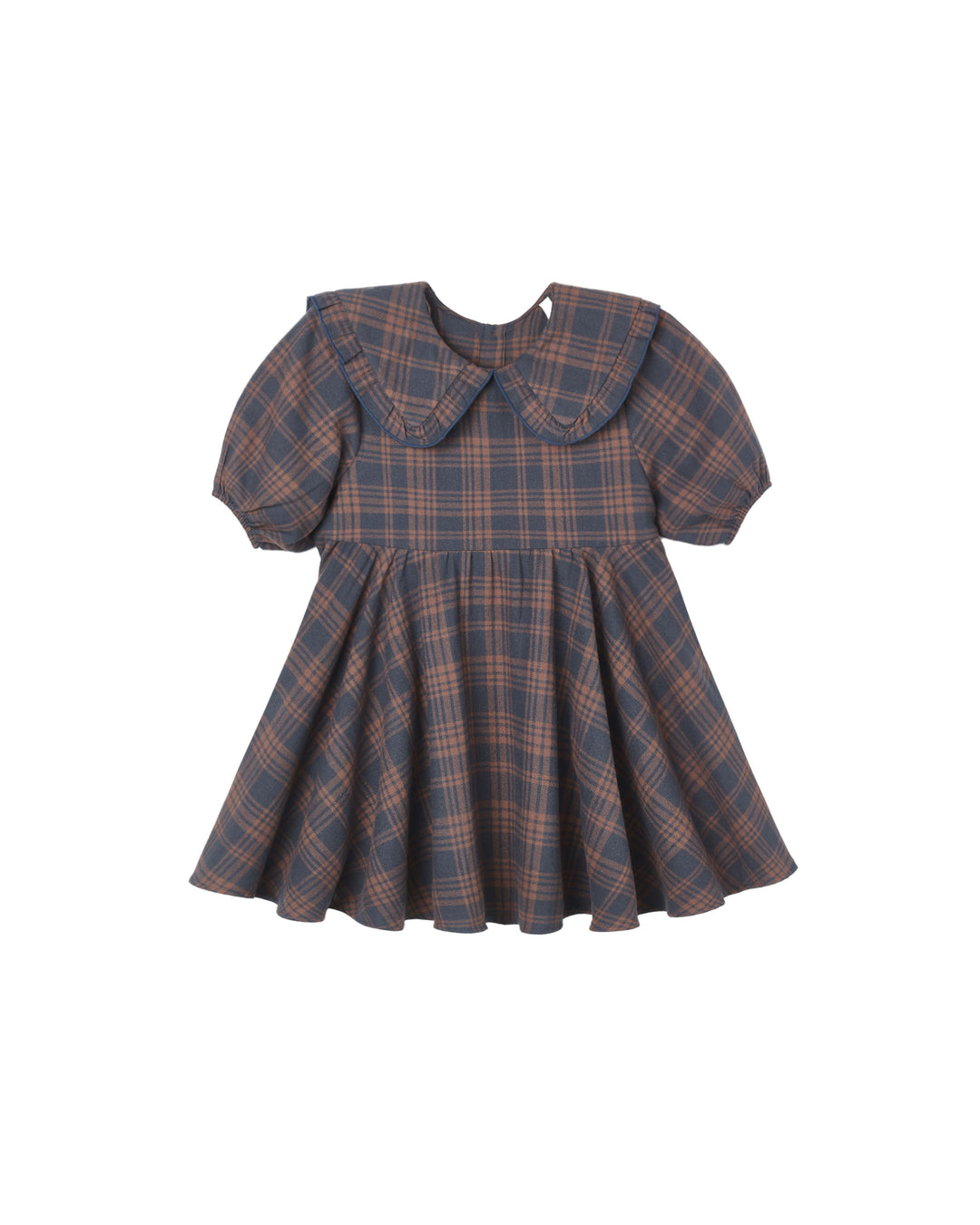 Rylee &amp; Cru Camille Dress in Midnight Plaid