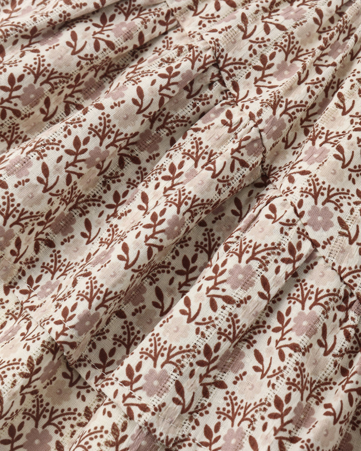 Rylee &amp; Cru Elastic Skirt in Natural