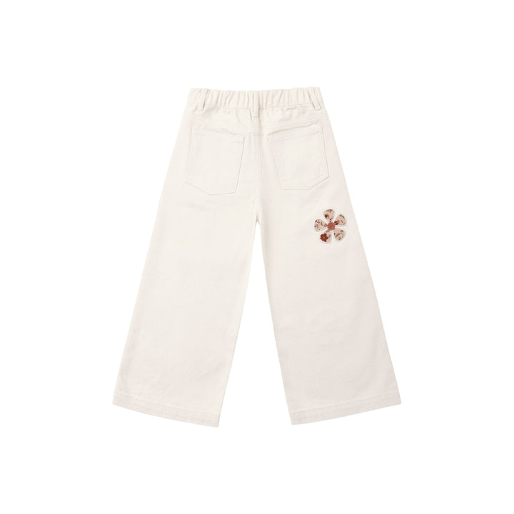 Straight Leg Pant in Daisy Patch