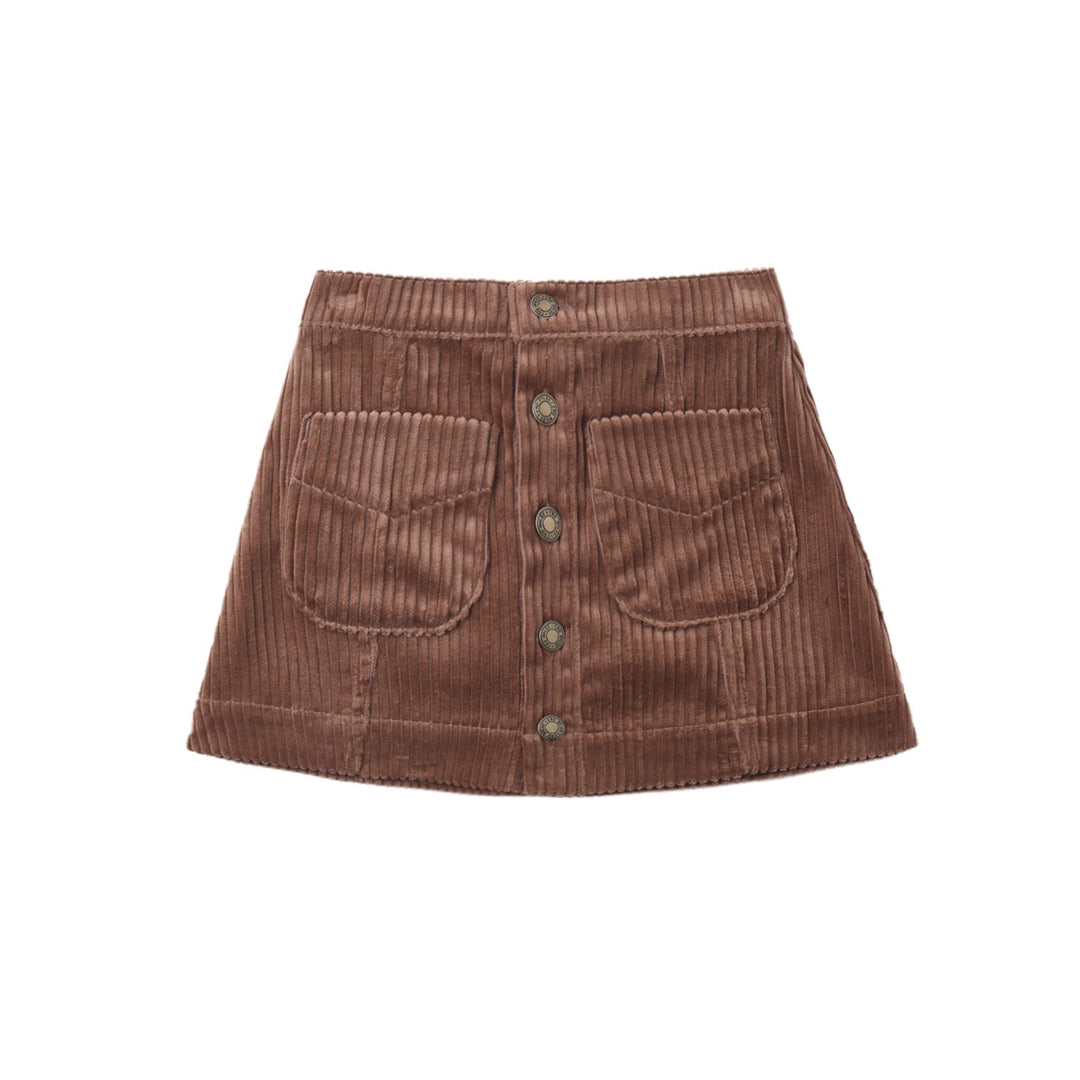 Rylee & Cru Denver Mini Skirt in Mulberry