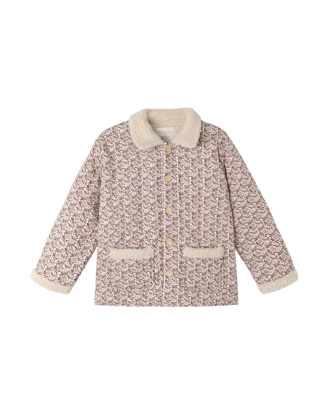 Rylee &amp; Cru Quilted Collared Coat