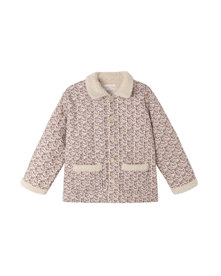 Rylee &amp; Cru Quilted Collared Coat